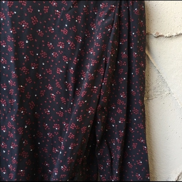 RARE Rouje Chrystale Wrap Mini Floral Dress size 4 - Picture 12 of 12